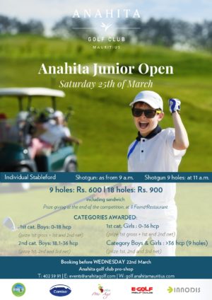 Anahita Junior Open